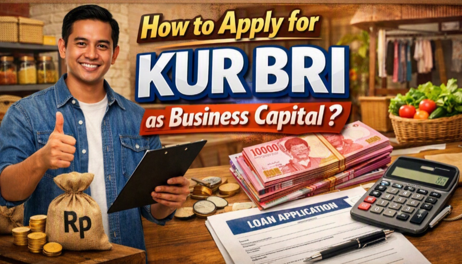How to Apply for KUR BRI as Business Capital?