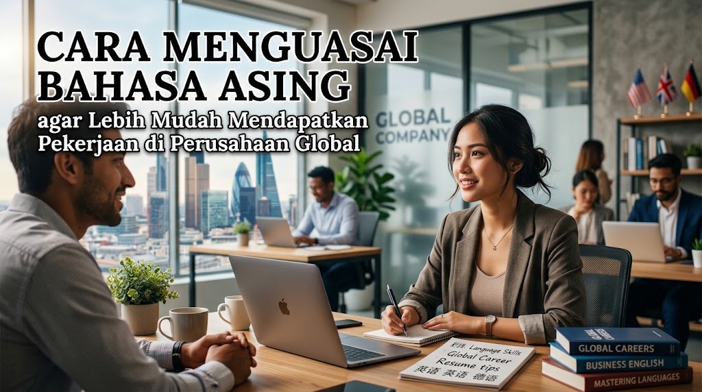 Cara Menguasai Bahasa Asing Agar Lebih Mudah Mendapatkan Pekerjaan Di Perusahaan Global
