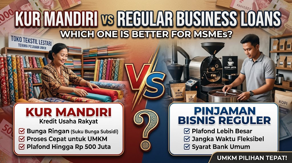 KUR Mandiri vs Regular Business Loans Which One Is Better for MSMEs