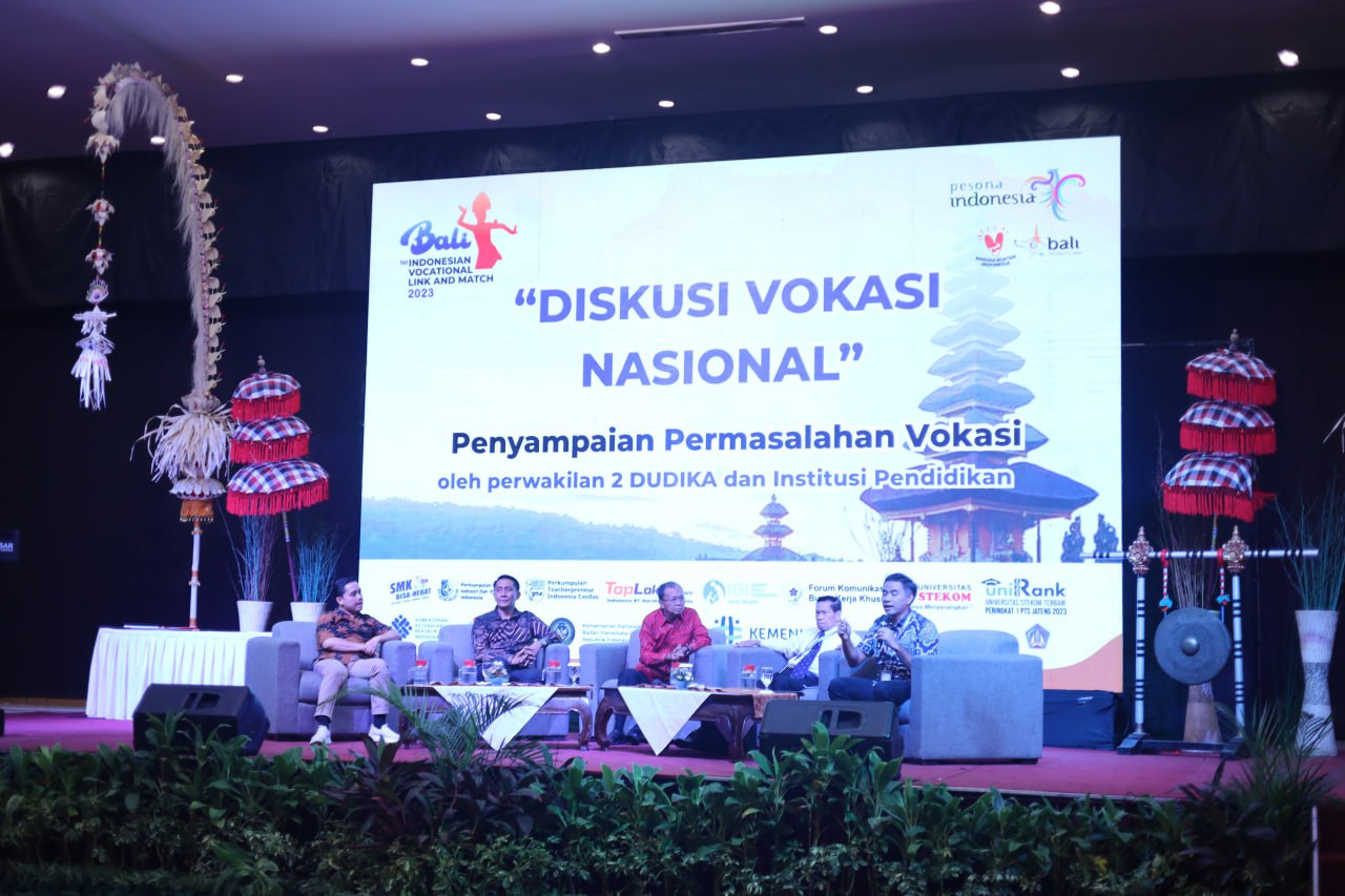 Diskusi Vokasi Nasional, Guru Perlu Pahami Kebutuhan Industri sebelum Terjunkan Siswanya Magang