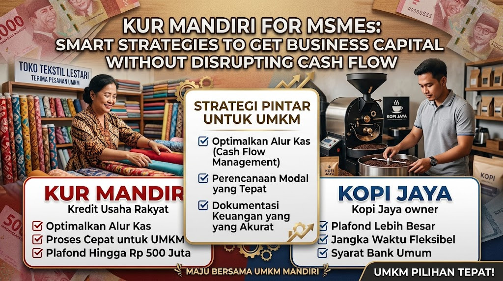 KUR Mandiri for MSMEs Smart Strategies to Get Business Capital Without Disrupting Cash Flow