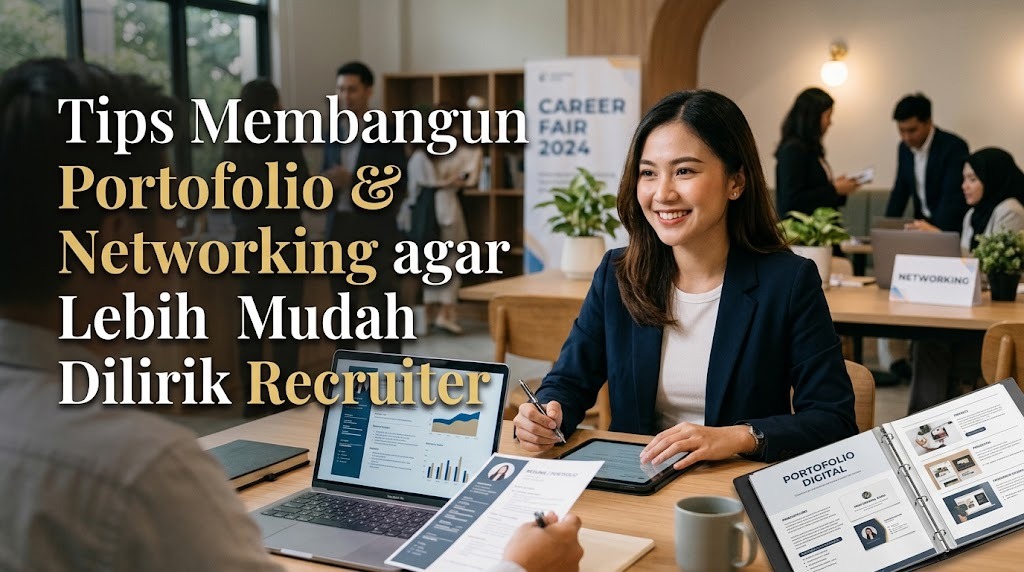 Tips Membangun Portofolio Dan Networking Agar Lebih Mudah Dilirik Recruiter