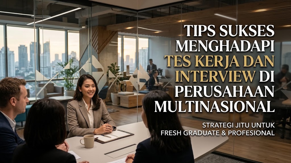 Tips Sukses Menghadapi Tes Kerja Dan Interview Di Perusahaan Multinasional