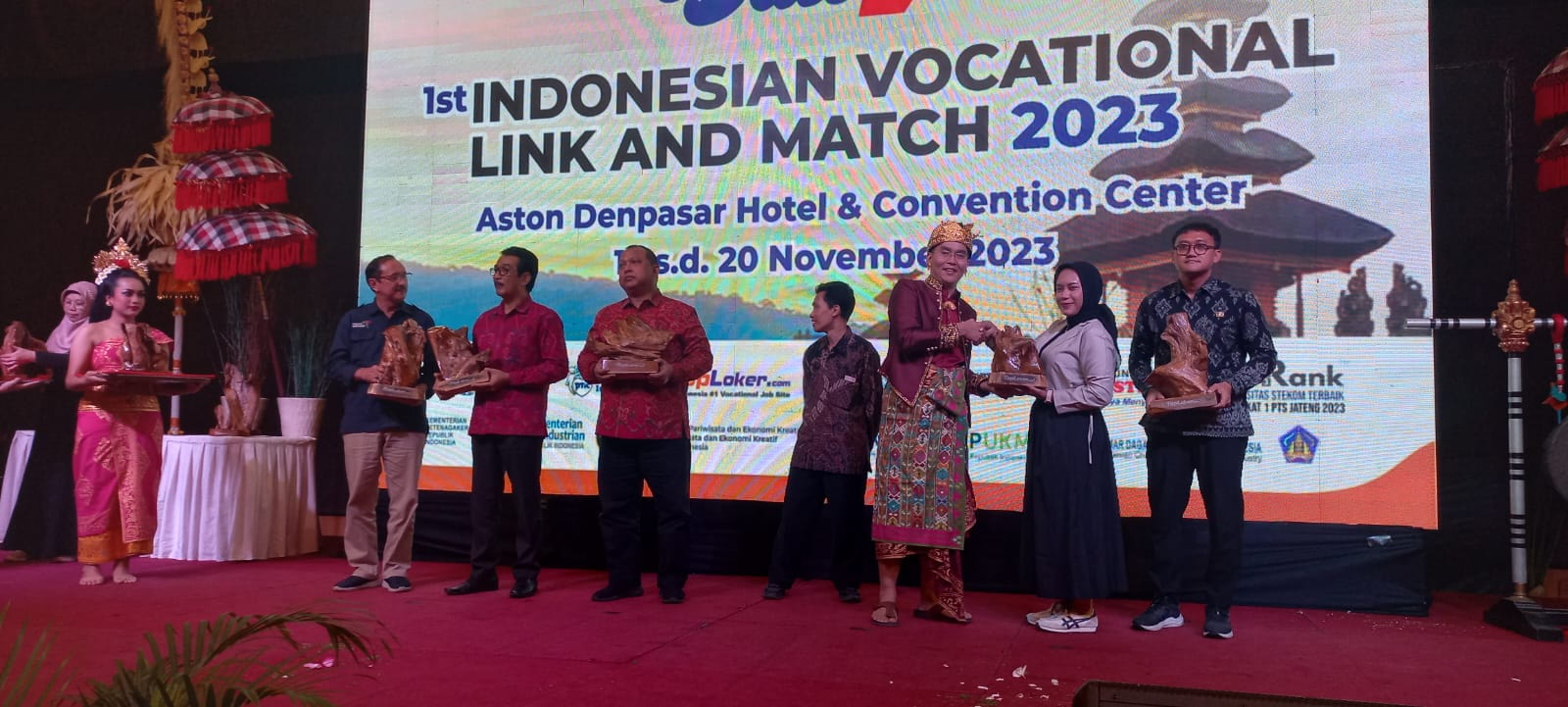 1st Indonesian Vocational Link And Match 2023, Siapkan Tamatan Langsung Bekerja Dan Berwirausaha