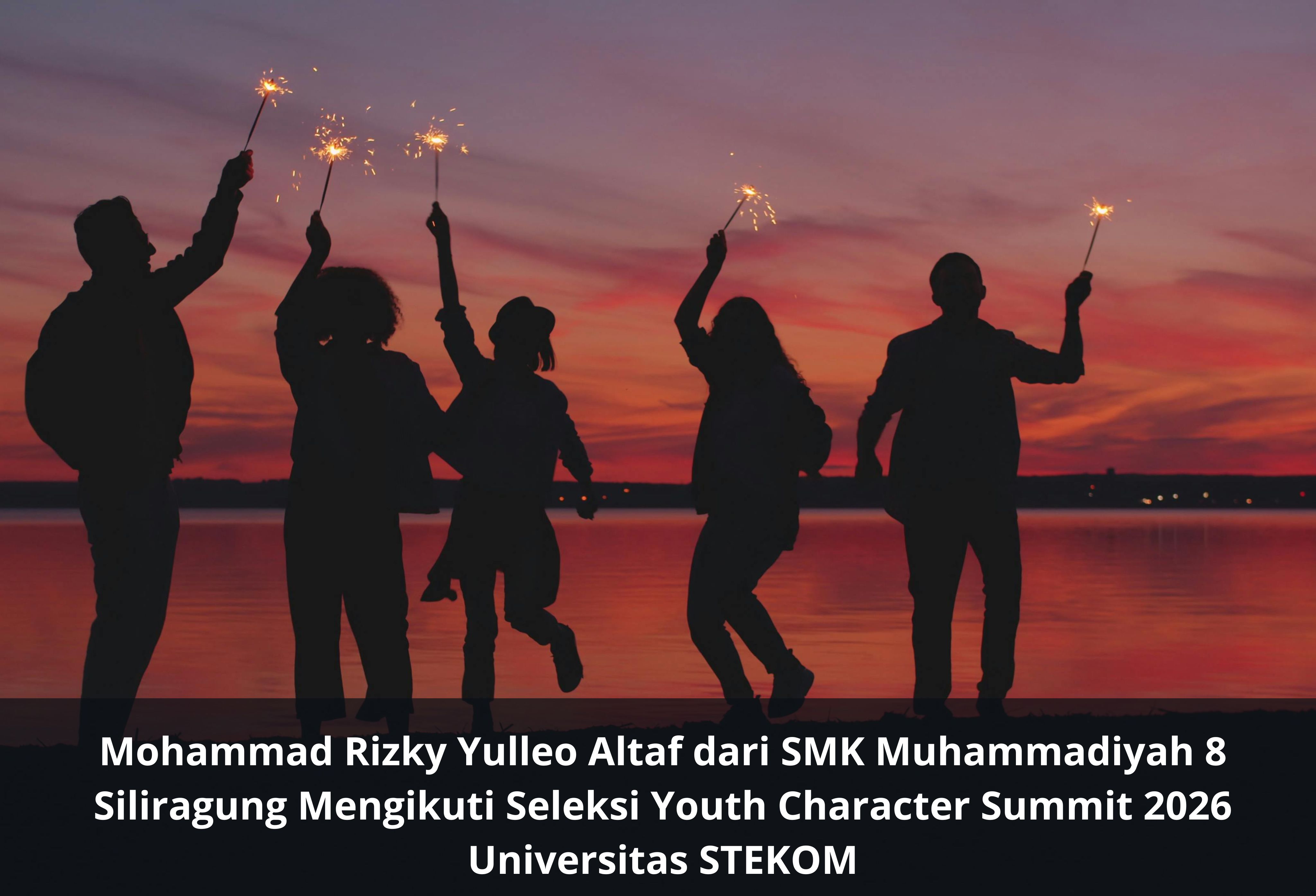 Mohammad Rizky Yulleo Altaf dari SMK Muhammadiyah 8 Siliragung Mengikuti Seleksi Youth Character Summit 2026 Universitas STEKOM