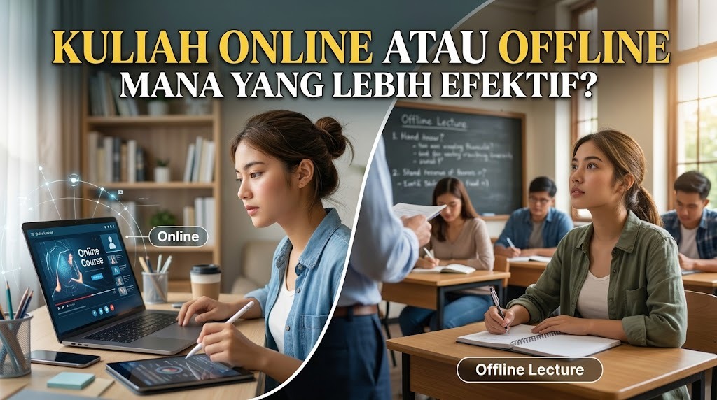 Kuliah Online atau Offline Mana yang Lebih Efektif