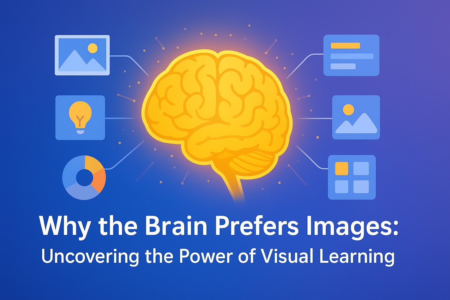 Why the Brain Prefers Images: Uncovering the Power of Visual Learning