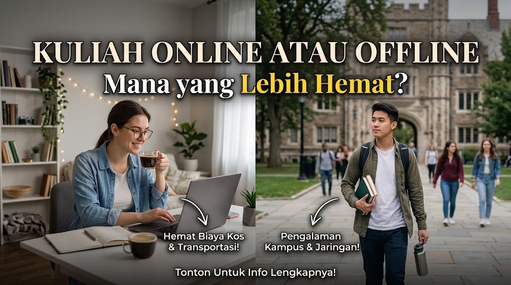 Kuliah Online atau Offline Mana yang Lebih Hemat?