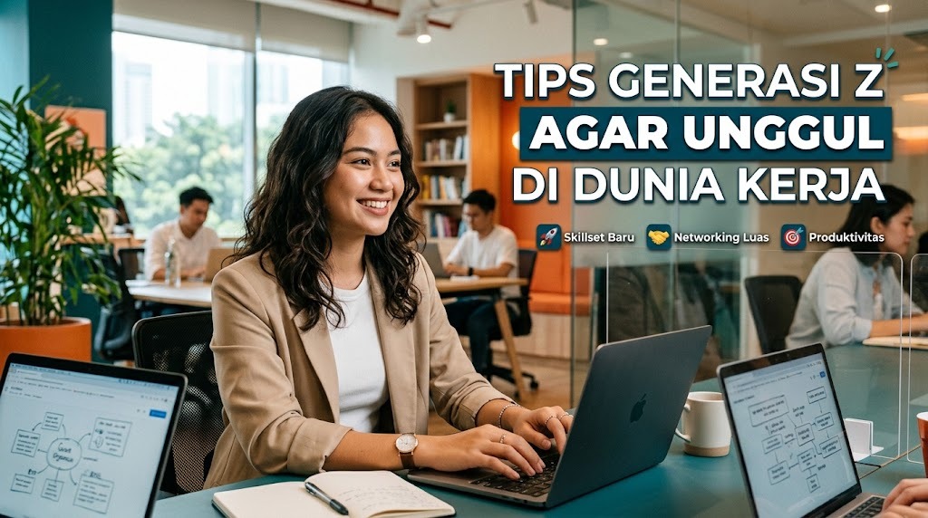 Tips Generasi Z agar Unggul di Dunia Kerja