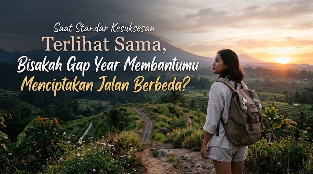 Saat Standar Kesuksesan Terlihat Sama, Bisakah Gap Year Membantumu Menciptakan Jalan Berbeda?