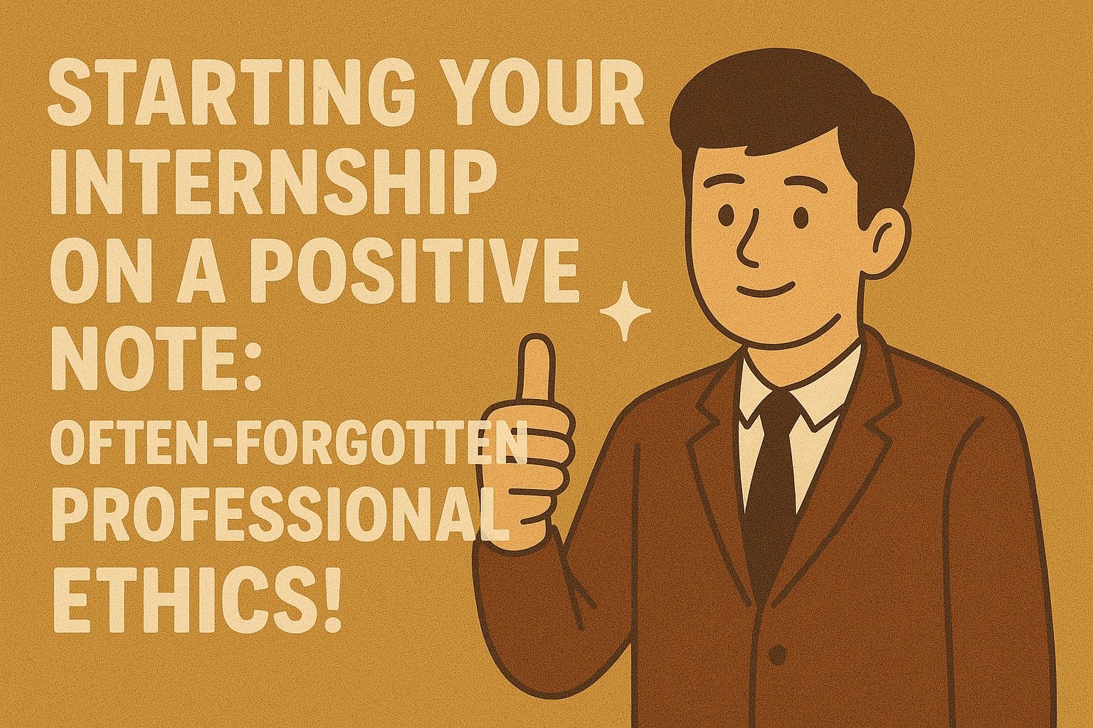 Starting Your Internship on a Positive Note: Often-Forgotten Professional Ethics!