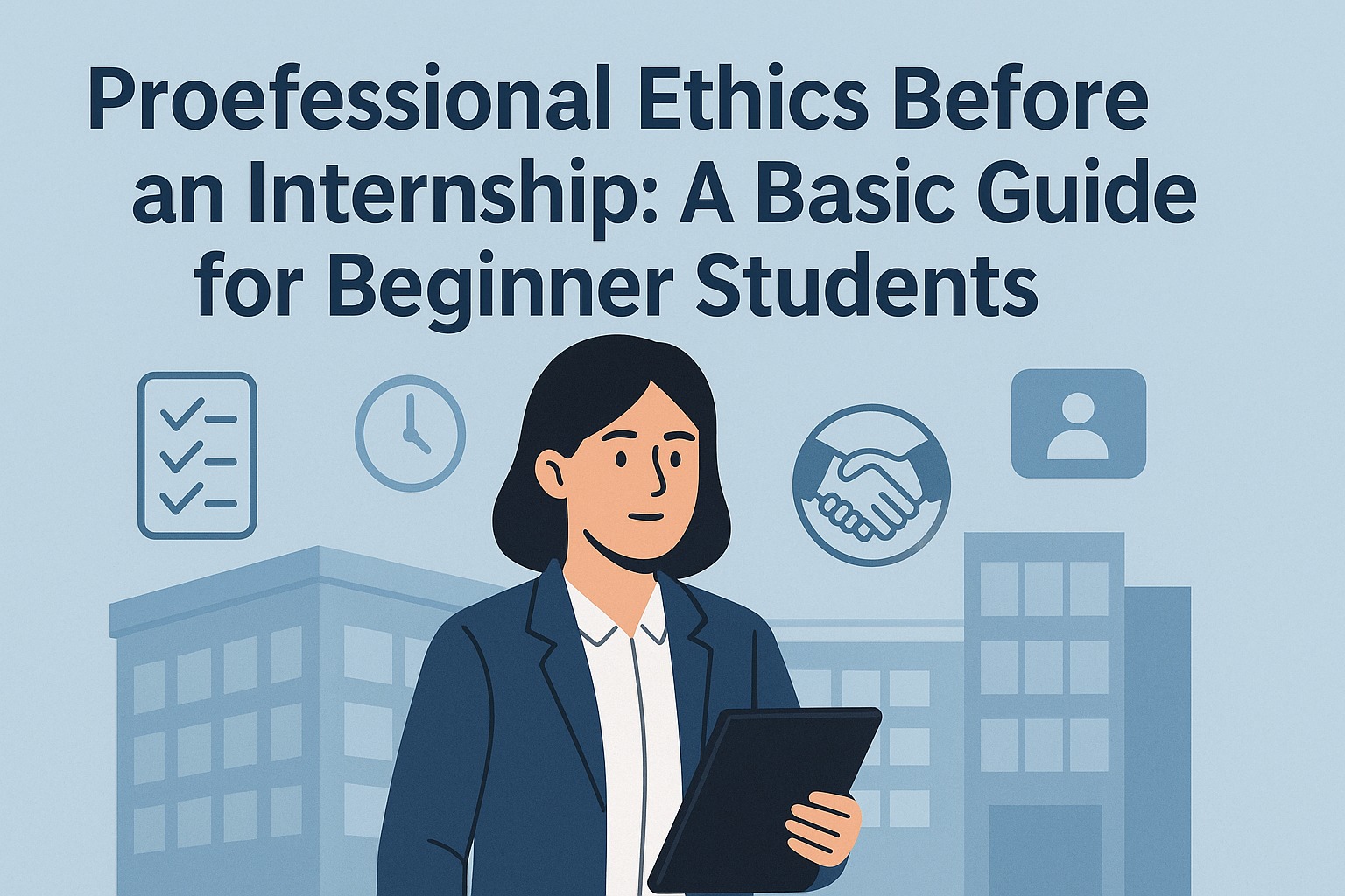 Professional Ethics Before an Internship: A Basic Guide for Beginner Students