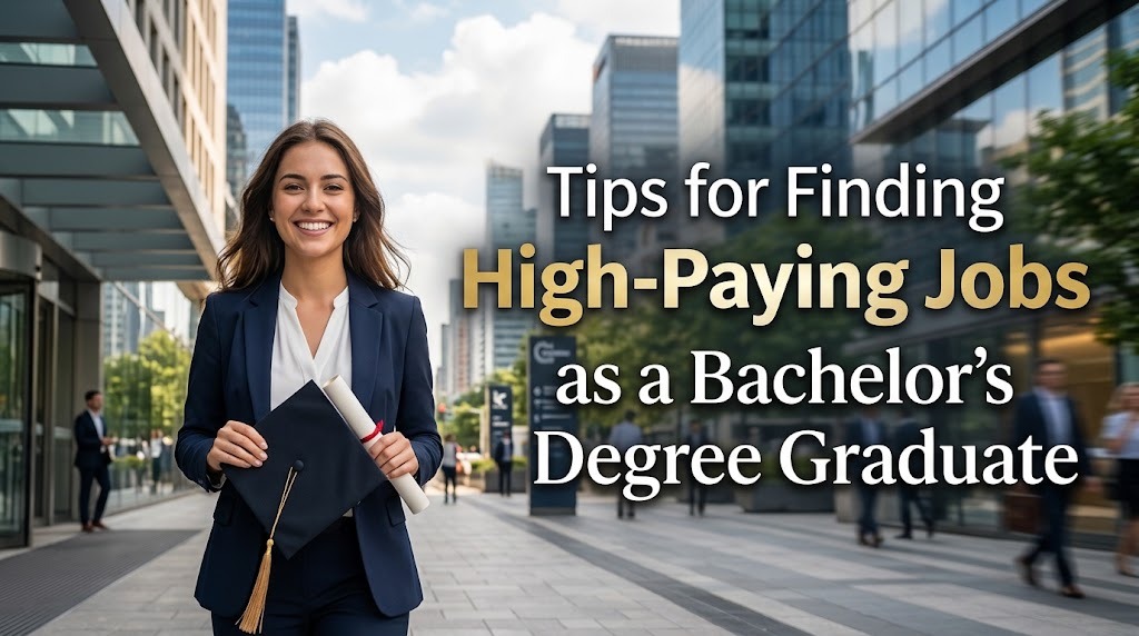 Tips For Finding High-Paying Jobs As A Bachelor’s Degree Graduate
