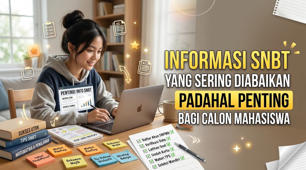 Informasi SNBT yang Sering Diabaikan Padahal Penting bagi Calon Mahasiswa