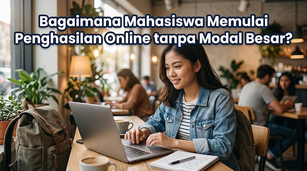 Bagaimana Mahasiswa Memulai Penghasilan Online tanpa Modal Besar?