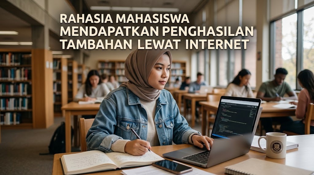 Rahasia Mahasiswa Mendapatkan Penghasilan Tambahan Lewat Internet