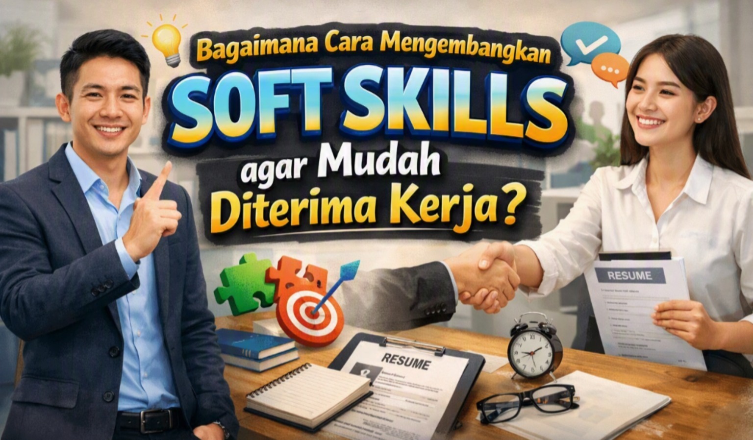 Bagaimana Cara Mengembangkan Soft Skills agar Mudah Diterima Kerja?