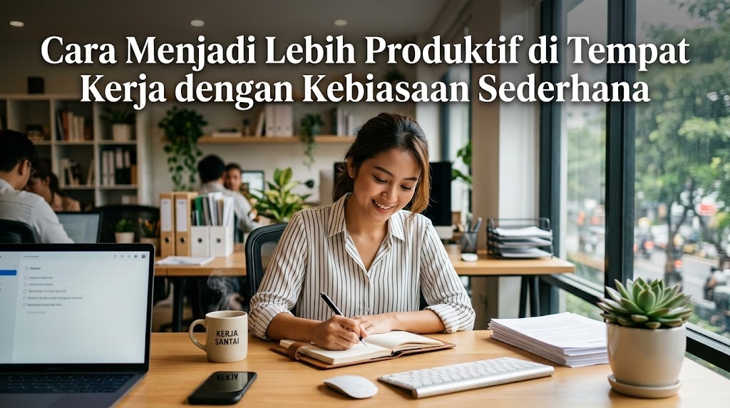 Cara Menjadi Lebih Produktif Di Tempat Kerja Dengan Kebiasaan Sederhana