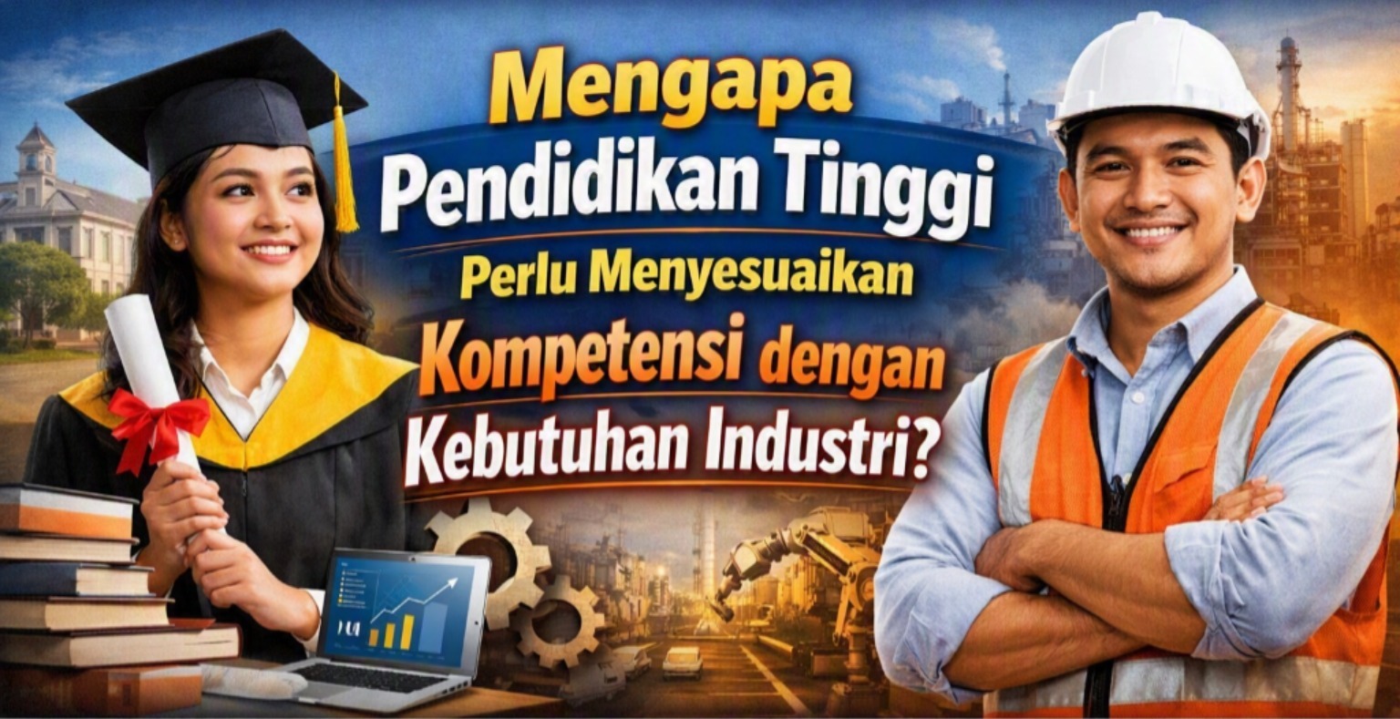 Mengapa Pendidikan Tinggi Perlu Menyesuaikan Kompetensi dengan Kebutuhan Industri?