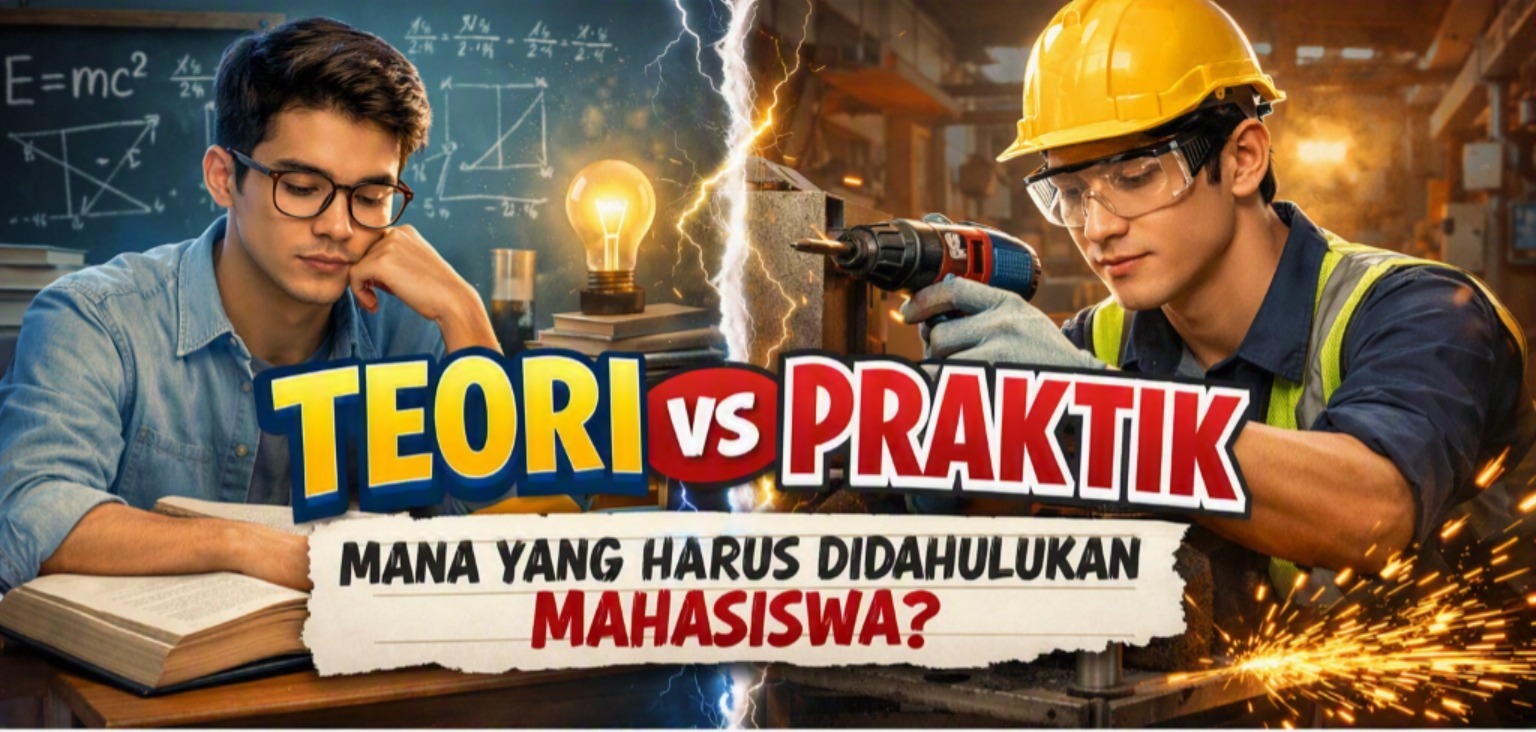 Teori vs Praktik Mana yang Harus Didahulukan Mahasiswa?