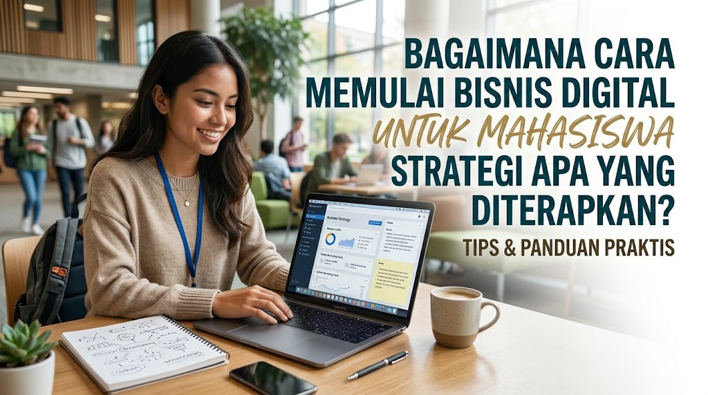 Bagaimana Cara Memulai Bisnis Digital untuk Mahasiswa dan Strategi Apa yang Harus Diterapkan?