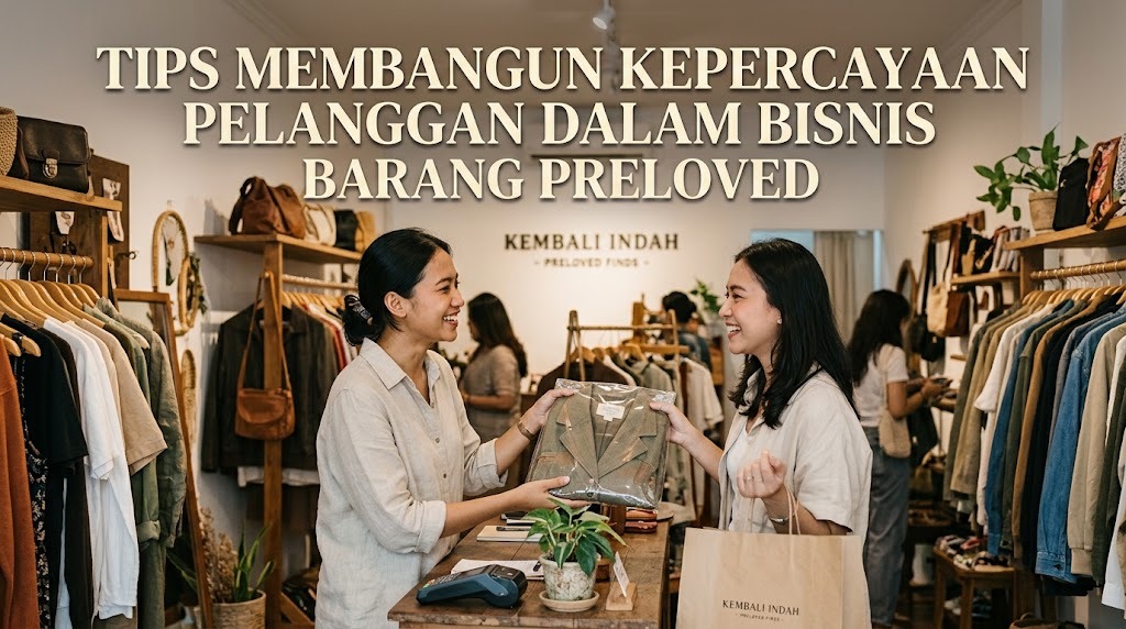 Tips Membangun Kepercayaan Pelanggan Dalam Bisnis Barang Preloved
