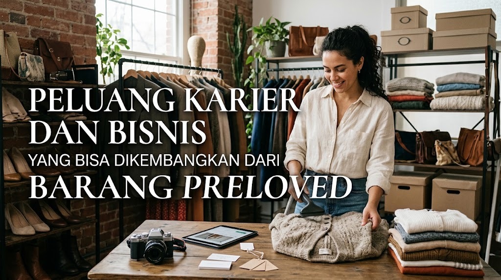 Peluang Karier Dan Bisnis Yang Bisa Dikembangkan Dari Barang Preloved