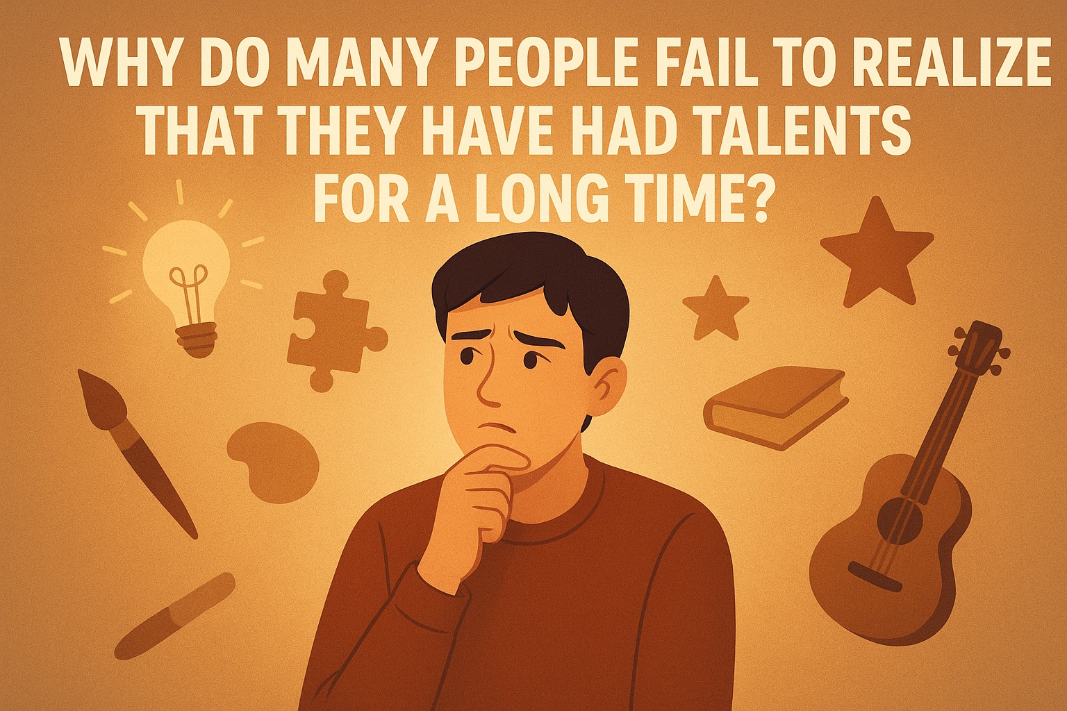 Why Do Many People Fail to Realize That They Have Had Talents for a Long Time?