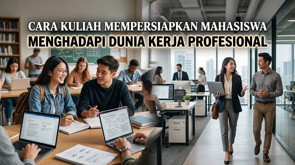 Cara Kuliah Mempersiapkan Mahasiswa Menghadapi Dunia Kerja Profesional