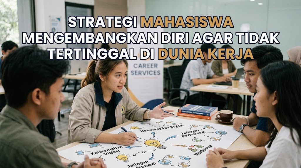 Strategi Mahasiswa Mengembangkan Diri agar Tidak Tertinggal Di Dunia Kerja