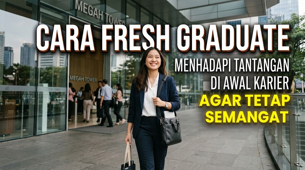 Cara Fresh Graduate Menghadapi Tantangan di Awal Karier agar Tetap Semangat