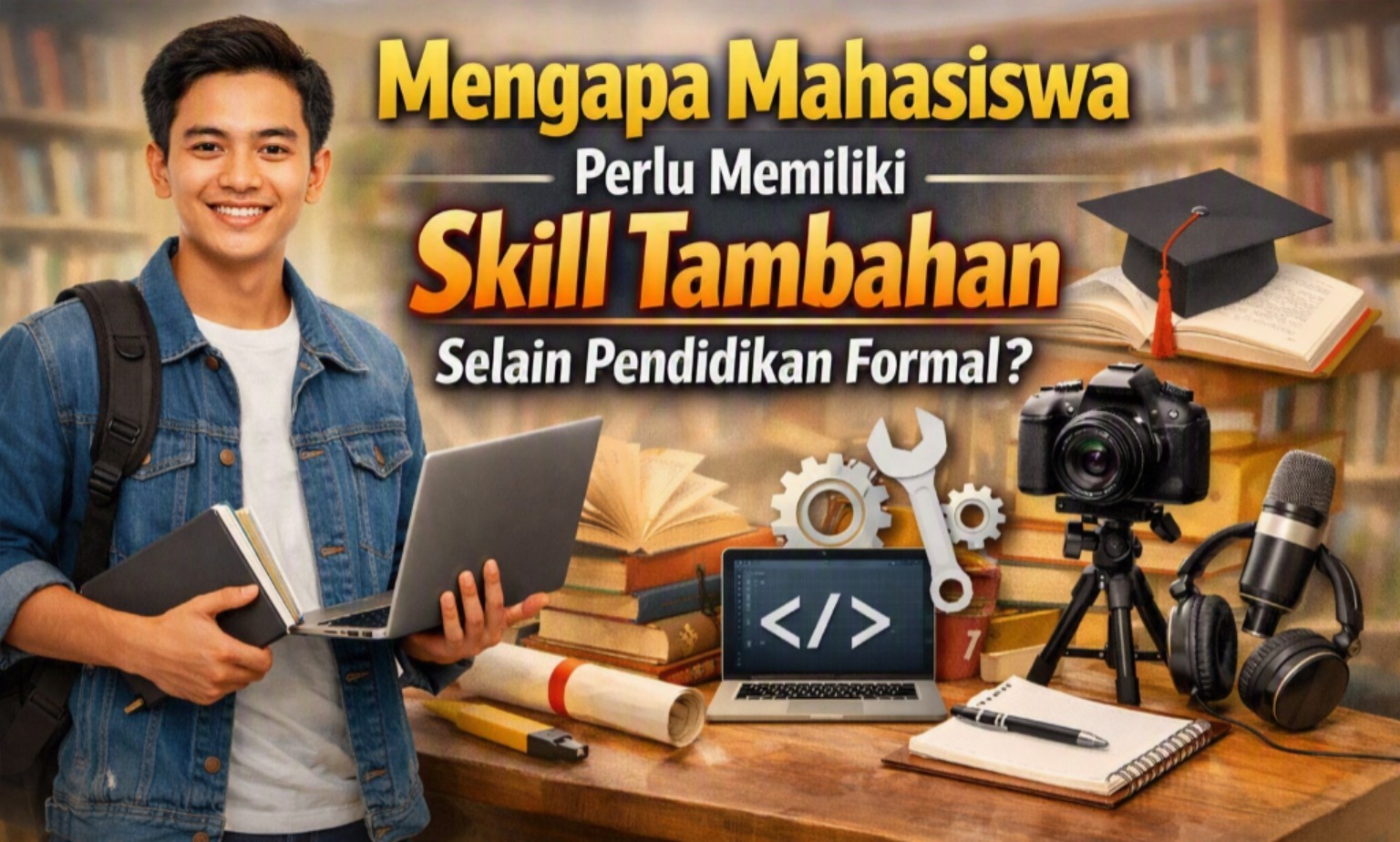 Mengapa Mahasiswa Perlu Memiliki Skill Tambahan Selain Pendidikan Formal?