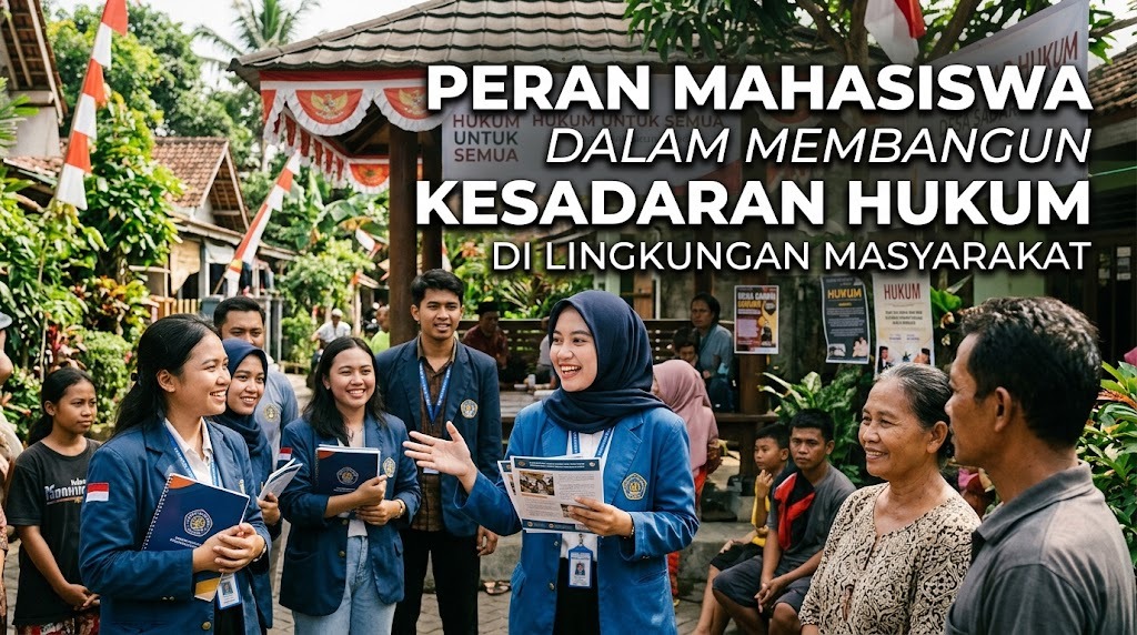 Peran Mahasiswa dalam Membangun Kesadaran Hukum di Lingkungan Masyarakat