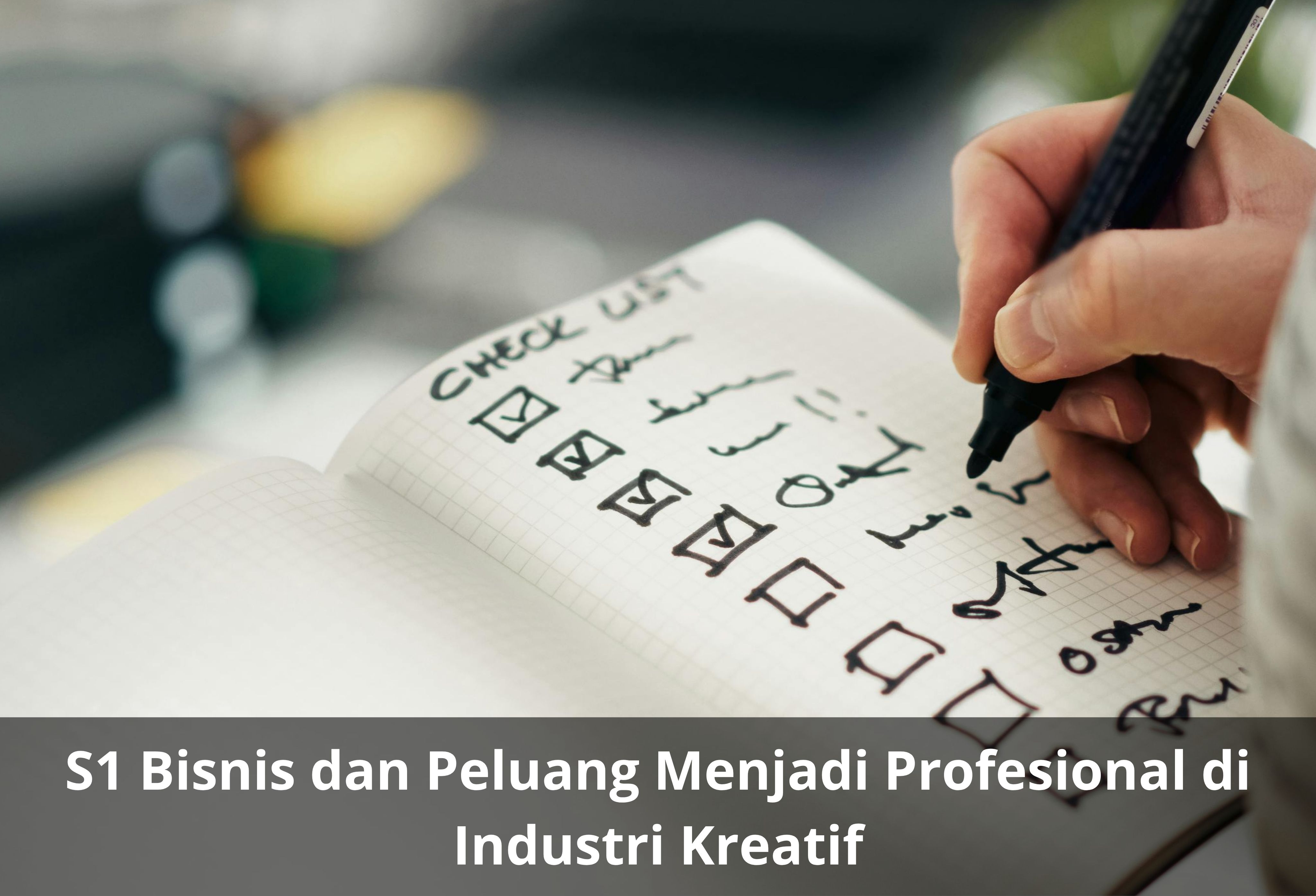 S1 Bisnis dan Peluang Menjadi Profesional di Industri Kreatif