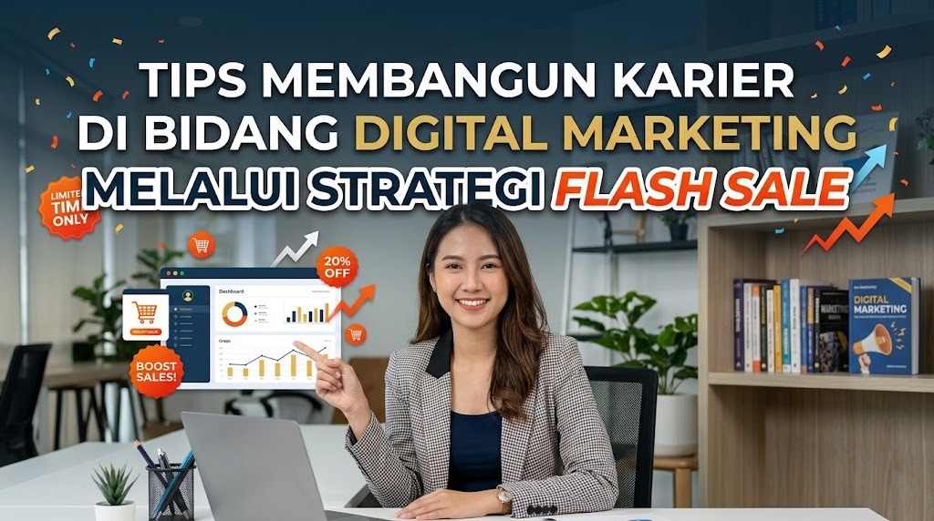 Tips Membangun Karier Di Bidang Digital Marketing Melalui Strategi Flash Sale