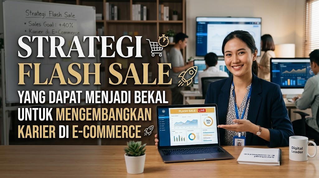 Strategi Flash Sale Yang Dapat Menjadi Bekal Untuk Mengembangkan Karier Di E Commerce