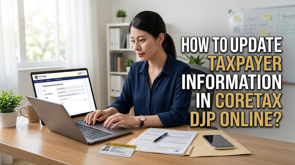 How to Update Taxpayer Information in Coretax DJP Online?