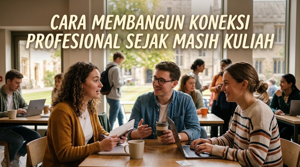 Cara Membangun Koneksi Profesional Sejak Masih Kuliah