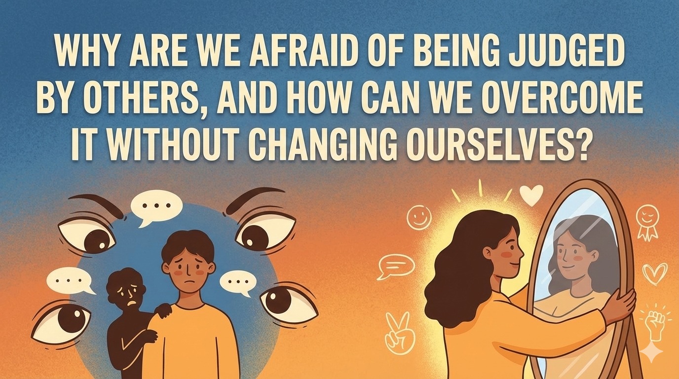 Why Are We Afraid of Being Judged by Others, and How Can We Overcome It Without Changing Ourselves?
