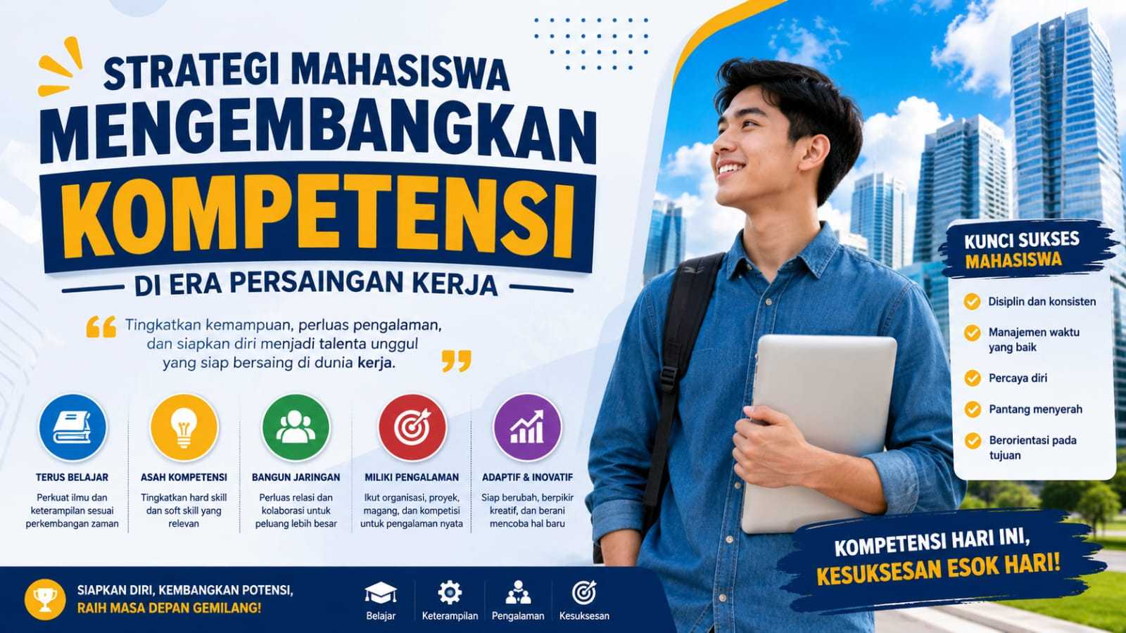 Strategi Mahasiswa Mengembangkan Kompetensi di Era Persaingan Kerja