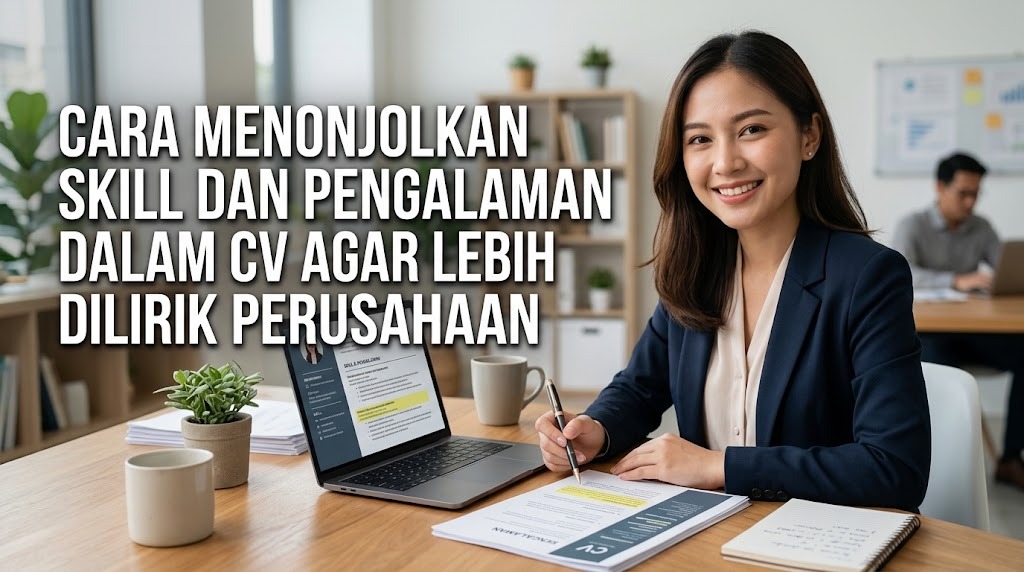 Cara Menonjolkan Skill dan Pengalaman dalam CV agar Lebih Dilirik Perusahaan