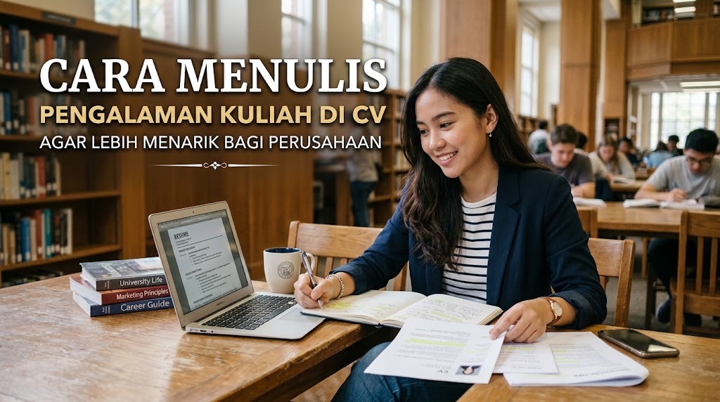 Cara Menulis Pengalaman Kuliah di CV agar Lebih Menarik bagi Perusahaan