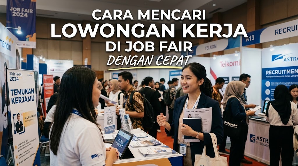 Cara Mencari Lowongan Kerja di Job Fair dengan Cepat