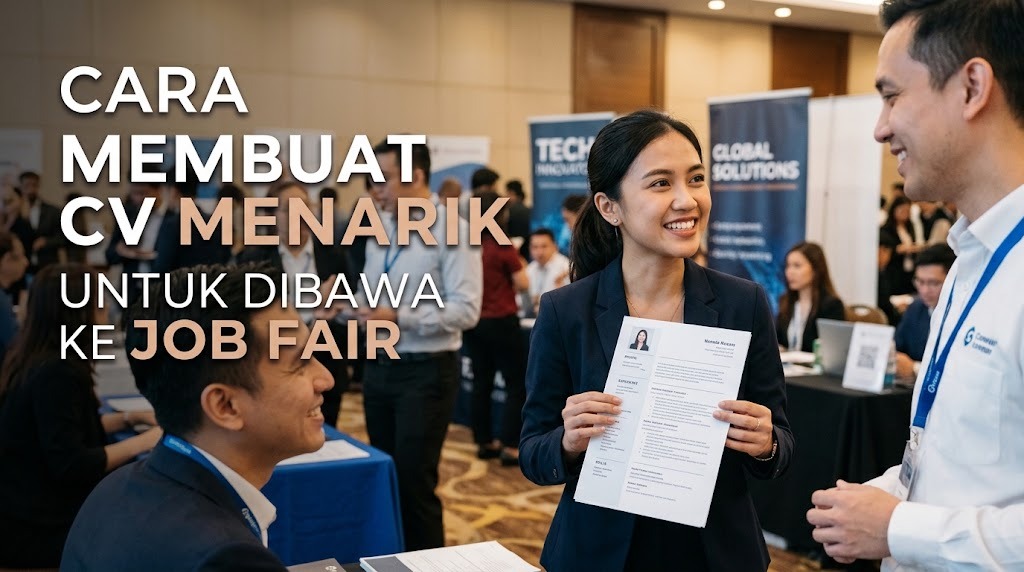 Cara Membuat CV Menarik untuk Dibawa ke Job Fair