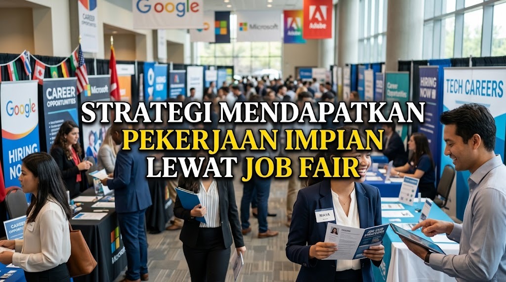 Strategi Mendapatkan Pekerjaan Impian Lewat Job Fair