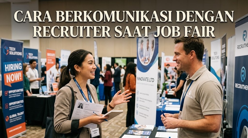 Cara Berkomunikasi dengan Recruiter Saat Job Fair
