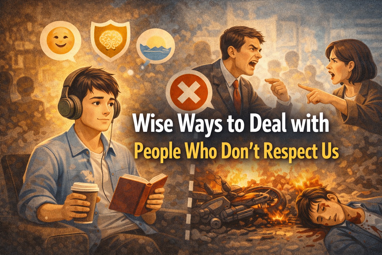 Wise Ways to Deal with People Who Don't Respect Us
