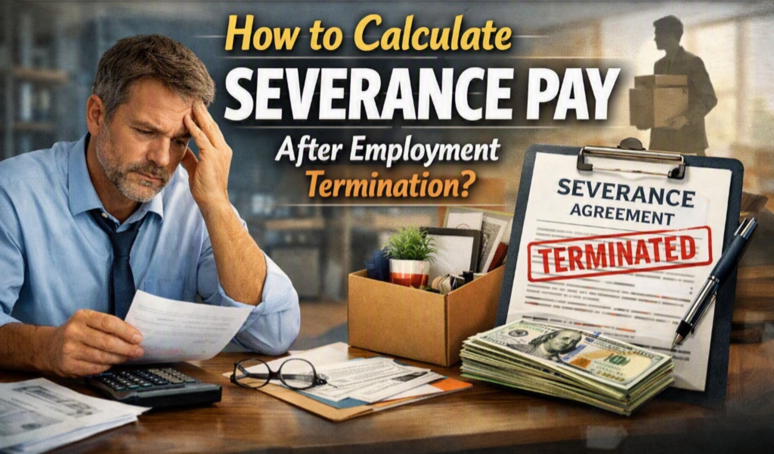 How to Calculate Severance Pay After Employment Termination?