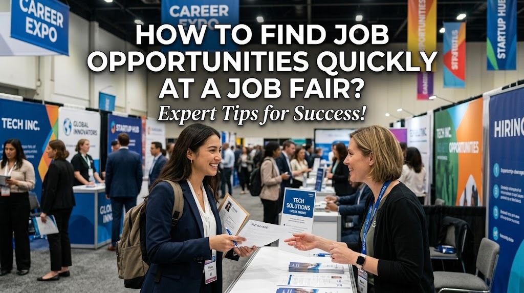 How to Find Job Opportunities Quickly at a Job Fair?