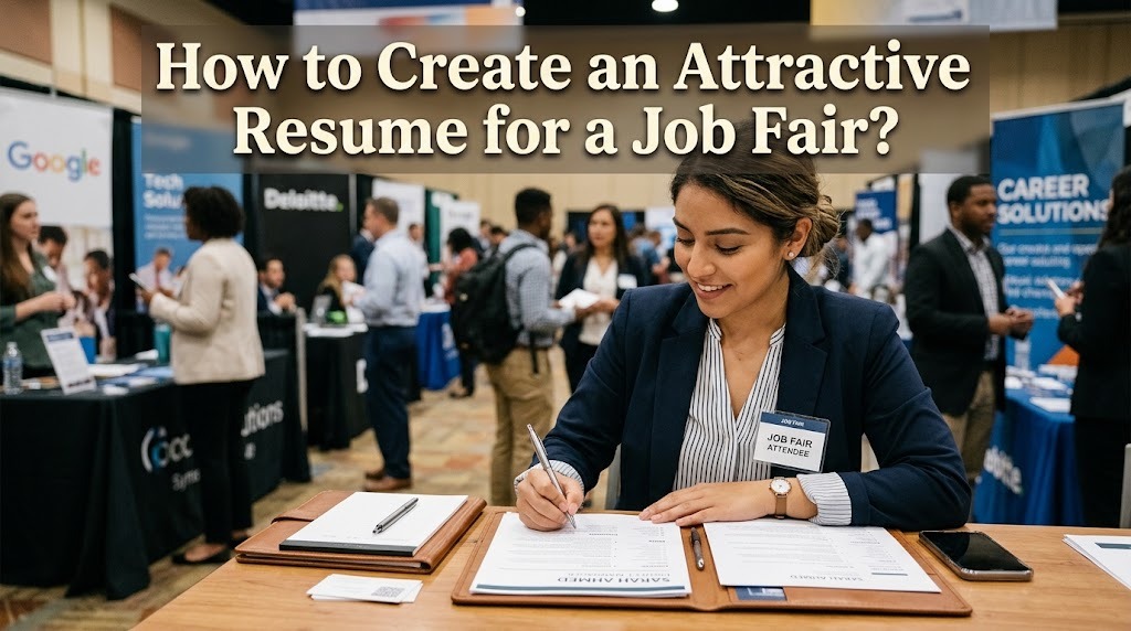 How to Create an Attractive Resume for a Job Fair?